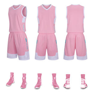 त्वरित सूखी बास्केटबॉल जर्सी शॉर्ट्स सूट सबलिमिनेशन प्रिंटिंग सॉयर - Product Image 6