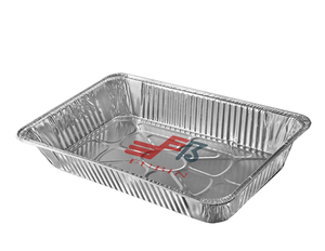 Grandes casseroles en <span class=keywords><strong>aluminium</strong></span> Pleine grandeur Feuille profonde jetables durables Grandes casseroles de <span class=keywords><strong>table</strong></span> à vapeur pour la cuisson et le service Plateaux de chauffe-plats pour les traiteurs - Product Image 1