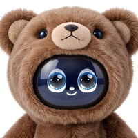 Robot en peluche interactif IA, jouet éducatif intelligent, compagnon ours télécommandé pour l'apprentissage des enfants