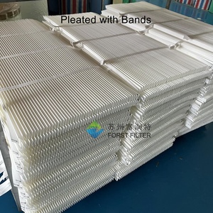 Điều kiện mới công nghiệp thiết bị lọc <span class=keywords><strong>0.3</strong></span> micron HEPA giấy lọc không khí công nghiệp Polyester Nano PTFE xếp li Lọc - Product Image 4