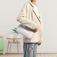 Tas Clutch Klasik Retro Wanita Kecil Loiral dengan Pola Kulit Buaya dan Tali Rantai