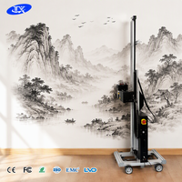 Nouvelle machine de peinture murale robotisée à jet d'encre UV automatique DX7 - Portable, multi-surfaces pour imprimante