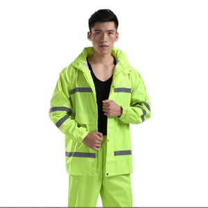 맞춤형 로고 EN471 ANSI 클래스 <span class=keywords><strong>3</strong></span> 도로 반사 안전 재킷 바지 후드 세트 방수 통기성 심실링 고시인성 - Product Image 1
