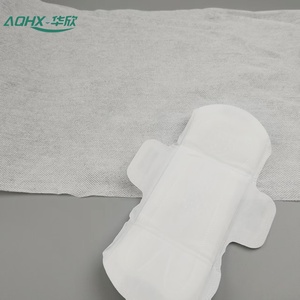 Lady Pad giá rẻ đàn hồi không dệt cho băng vệ sinh nguyên liệu cho băng vệ sinh tấm đầu - Product Image 1