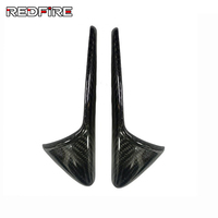 REDFIRE Fender – Cache-caméra latérale en fibre de carbone sèche pour Tesla Model 3 Y 2019+ – Accessoire de remplacement pour boîtier de caméra latérale