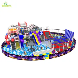 Space themed playground european standard theme park equipment for sale