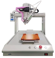 Robot de dosage à 3 axes, cartouches à deux composants, 2:1 ou 1:1, machine de dosage de colle époxy avec fonction de refroidissement
