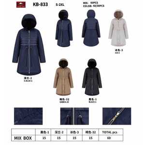 Giacca a vento reversibile da donna HDJ con cappuccio e cerniera lunga, taglie forti S-2XL, colori misti, capospalla casual autunnale - Product Image 1