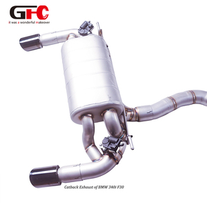 304SS รถอะไหล่รถยนต์สำหรับ<span class=keywords><strong>2016</strong></span> BMW 340i 335i 435i 440I F30 F36 F32 B58ท่อไอเสียเดี่ยว3.0T - Product Image 6