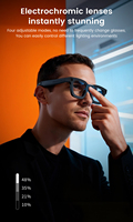 Gafas Inteligentes Electrónicas con IA para Exteriores 2026, Grabación de Video WIFI, Asistente de Voz con IA, Cámara de 800W, Gafas Traductoras Inteligentes