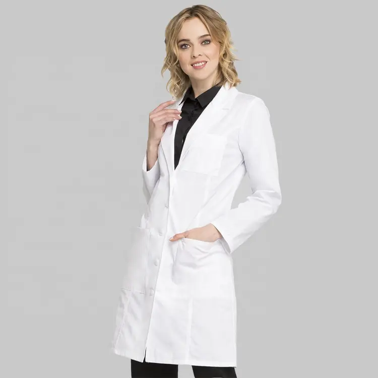 Professionele Laboratoriumjas Witte Labcoats Lab Jassen Groothandel Voor Volwassenen