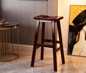 <span class=keywords><strong>เก้าอี้</strong></span><span class=keywords><strong>บาร์</strong></span>ไม้เนื้อแข็งพร้อมเบาะนั่งสำหรับห้องครัวและ<span class=keywords><strong>บาร์</strong></span>ทานอาหาร - Product Image 6