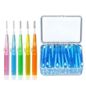 Brosse interdentaire orthodontique Hai Feng, à usage unique, à poils souples, pour adultes, outil de soins dentaires manuel - Product Image 1