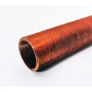 Good Dissipation Pipes Refrigerator Evaporator Heat Exchanger Low Finned Tubes