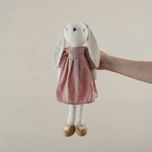 Vente en Gros Accessoires de Poupée <span class=keywords><strong>Lapin</strong></span> Coréen Mignonne Jupe Peluches pour Cadeaux d'Anniversaire Filles Confortable Coton Bébé <span class=keywords><strong>Lapin</strong></span> - Product Image 2