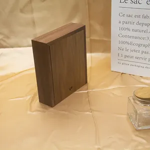 Exquisita Caja de Almacenamiento Deslizante de Madera Hecha a Mano - Diseño Multifuncional Elegante con Tapa Deslizante, Embalaje de MDF con Logotipo Personalizado - Product Image 4