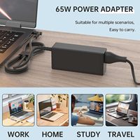 Adaptateur secteur de bureau 65W d'origine pour HP, embout bleu 4,5*3,0 mm identique au chargeur d'origine