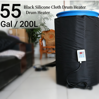 Chauffe-tambour électrique MEGA YUNENG pour usage agricole, 55 gallons, 120V 1500W, 150°F, en tissu Oxford imperméable, en nichrome