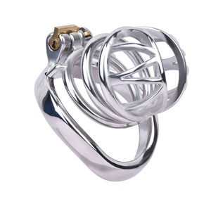 Candado de Castidad Masculino con Anillos Móviles y Llaves, Dispositivo de Castidad Masculino, Jaula para Pene, Juguete Sexual para Hombres - Product Image 1