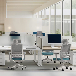 Chaise de bureau ergonomique en tissu maillé rose personnalisée, chaise de bureau de direction inclinable et pivotante <span class=keywords><strong>pour</strong></span> étude des enseignants - Product Image 5