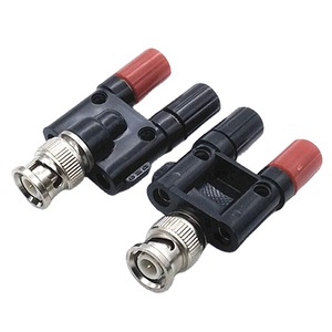 Adaptador BNC Q9, adaptador BNC macho, adaptador giratorio BNC de doble fila, conector banana de 4 mm, salida de fábrica - Product Image 2