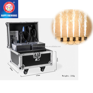 600w control remoto interior llama fría spark stage fuegos artificiales máquina de fuente de - Product Image 2