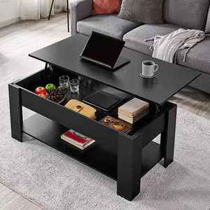 <span class=keywords><strong>Tavolino</strong></span> da caffè moderno in legno bianco multifunzionale - Product Image 1