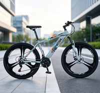 Vélo de montagne tout-terrain de 26 pouces pour adultes, frein à disque, acier à haute teneur en carbone, vélo de montagne MTB, vente en gros, export
