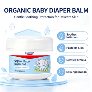 Balsamo Protettivo per Pannolini di Alta Qualità, Idratante a Lunga Durata 100ML, Ripara la Pelle Danneggiata del Sedere, Balsamo Organico per Pannolini - Product Image 3
