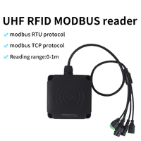 Lecteur RFID UHF Modbus pour ligne d'assemblage, atelier, comptoir, 860-960 MHz, lecteur de cartes industriel, prise en charge de Modbus