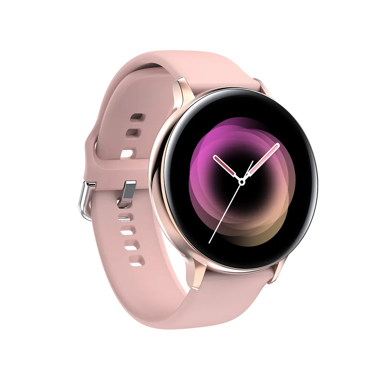 1.28 pollici rotondo Smart Watch GW32 Bt chiamata Ble musica Full Touch Screen intelligente braccialetto telefono orologio da donna orologio da polso