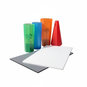 Plaques en plastique ondulé PP ignifuges |   Panneau de protection pour sol et mur de 2 mm à 8 mm |   Plaques creuses ignifuges 4x8 pieds - Product Image 3