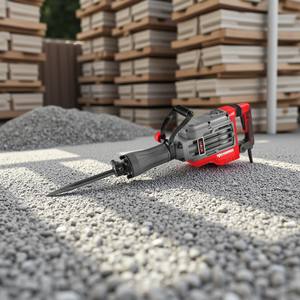 <span class=keywords><strong>Marteau</strong></span> perforateur industriel MYOYT DB10 1700W 220V 55J SDS-Hex, moteur entièrement en cuivre, antichoc, prise VDE, câble PVC 2M - Product Image 2