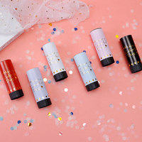 Canon à Confettis Colorés pour Anniversaire et Mariage, Décoré de Confettis Multicolores, Feux d'Artifice Portatifs – Meilleure Vente