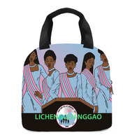 Sac à déjeuner portable TLOD Sorority TOP LADIES of DISTINCTION, sacs à déjeuner réutilisables pour le bureau, le travail et les voyages