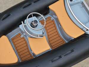 Bateau pneumatique rigide Zhenbo 3m RIB 330c avec <span class=keywords><strong>coque</strong></span> en fibre de verre de 1,2 mm, matériau PVC du Shandong, pour <span class=keywords><strong>la</strong></span> pêche et <span class=keywords><strong>la</strong></span> navigation à <span class=keywords><strong>la</strong></span> dérive - Product Image 5