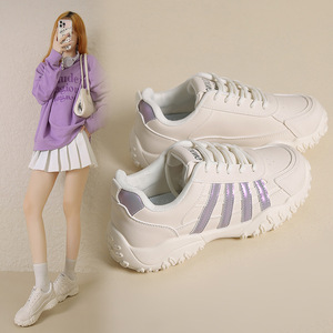 Zapatillas deportivas ligeras y suaves con cordones para mujer, modelo 2026, antiolor, para entrenamiento y caminar, con aumento de altura interno. - Product Image 1