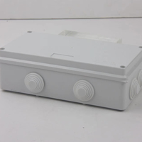 Boîte de jonction en ABS étanche IP65, boîtier pour instruments électroniques, protection supérieure, couleur RAL7035, YQBOX PC1887