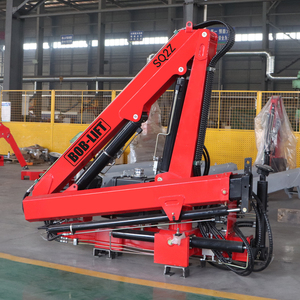 Grue à flèche articulée de haute qualité de 1 à 2 tonnes montée sur mini-camion pour le chargement de petits camions, chargeur hydraulique pliable, Gruas - Product Image 3