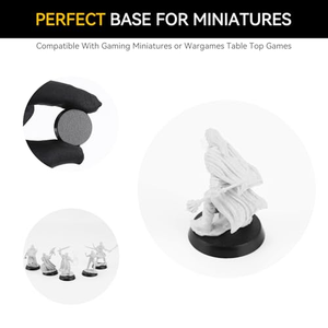 Nouvelle version de base ronde en plastique de 75 mm pour jeux de table, pièces moulées par injection, OEM/ODM personnalisées - Product Image 3