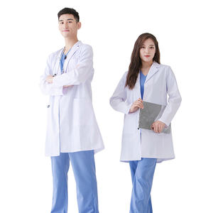 TOP10 Uniformes Sanitarios de Tejido Antiarrugas, Venta Directa de Fábrica, Diseño de Cremallera en Espiga, Calidad Premium, Precio Bajo, Estilo Reciclado - Product Image 5