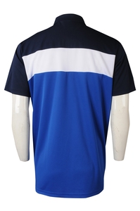 IGift-Camiseta de algodón con estampado personalizado para hombre, Polo masculino en dos colores, azul y negro, de alta calidad, BSCI OEM - Product Image 4