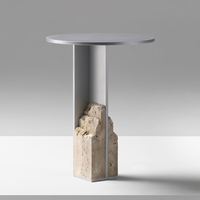 Nordique haut de gamme Designer Style petite Table basse moderne créatif marbre canapé côté pour salon Art personnalisé Table d'angle