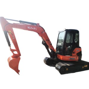 Mini-excavatrice Kubota KX161 de 6 tonnes, d'occasion, KUBOTA KX163, excavatrice hydraulique sur chenilles, mini-excavatrice sur chenilles d'origine japonaise, petite excavatrice - Product Image 6