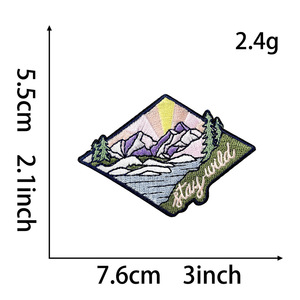 Parches Bordados con Corte Láser de Bajo Pedido Mínimo, Tamaño Pequeño, Logotipo Personalizado, Patrón de Letras, Parche Bordado Termoadhesivo para Gorra con Diseño de Logotipo - Product Image 5