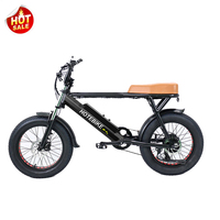 Vélo de montagne électrique à suspension avant, E-MTB, moteur arrière 48V 500W, cadre en alliage d'aluminium, 21 vitesses, électronique, 26 pouces, adulte