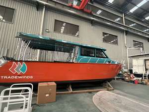 Bote de Pesca de Aluminio Soldado <span class=keywords><strong>Gospel</strong></span> de 11.6 m/38 pies, Yate Deportivo de Recreo con Motor Fuera de Borda para Navegación, Turismo y Entretenimiento - Product Image 2