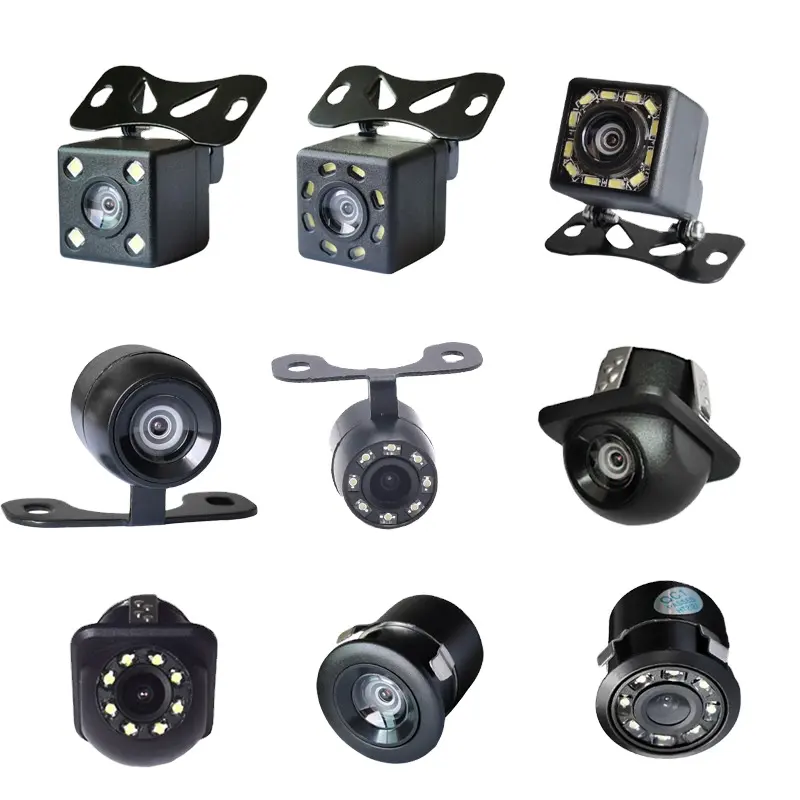 170 degree CCD universal reversing camera AHD starlight night vision wide angle parking Line waterproof car camera