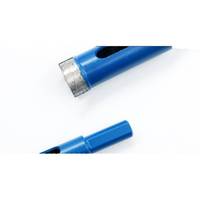 Vente directe d'usine 8 pièces diamant noyau peu coupe vide brasé forage scie cloche tige droite béton trou fabricant ouvre