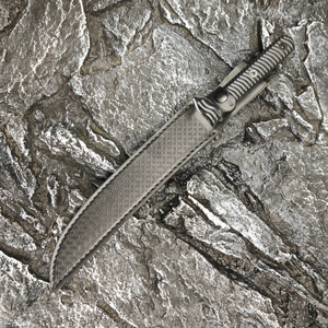 Couteau de combat SwampMouse DIY personnalisable OEM, lame fixe en acier inoxydable de haute qualité, manche G10, usage extérieur, avec étui - Product Image 4